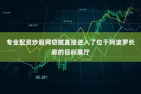 专业配资炒股网窃贼直接进入了位于阿波罗长廊的目标展厅