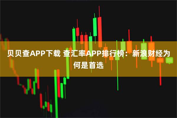 贝贝查APP下载 查汇率APP排行榜：新浪财经为何是首选